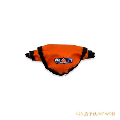 Motorcycle cushion: Pad, Seat Cover, Seat Cushion - k23-seat-cushion-leather-swallow-patternorange