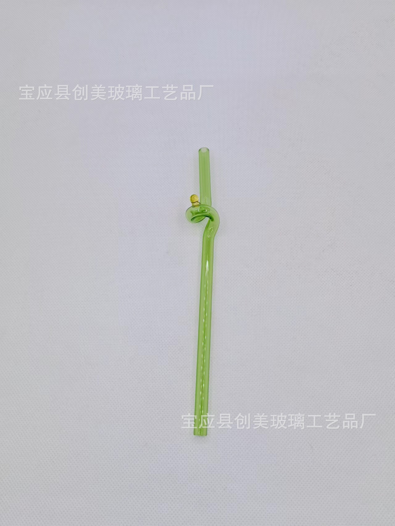 Arte creativo de color paja de vidrio de color a juego paja especial en forma de vidrio resistente a altas temperaturas beber paja al por mayor
