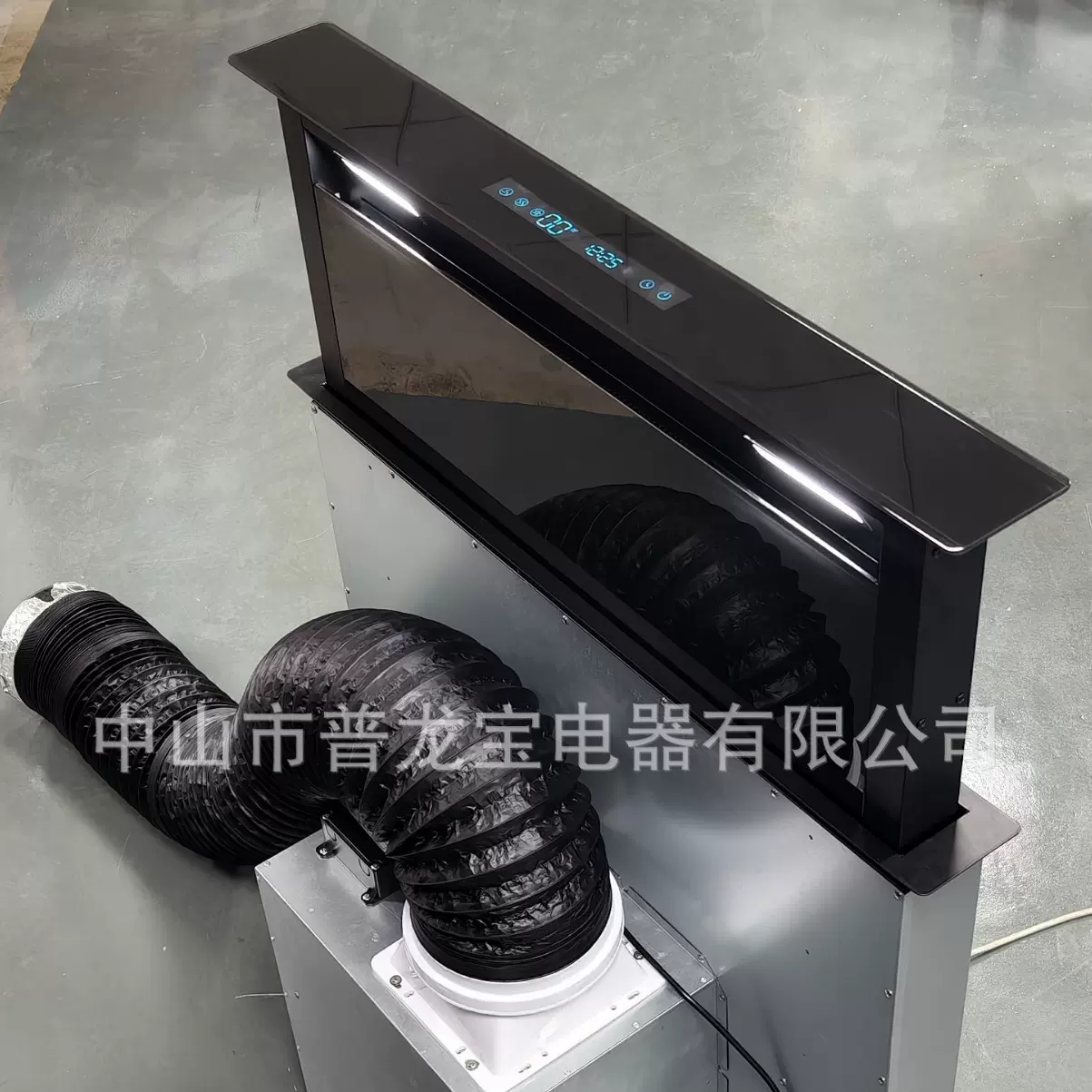 出口开放式家用油烟机外贸升降侧吸台面大吸力隐藏电动抽油烟机