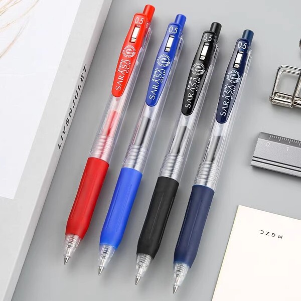 Japanese ZEBRA zebra pen JJ15 gel pen test brush question 0.5…