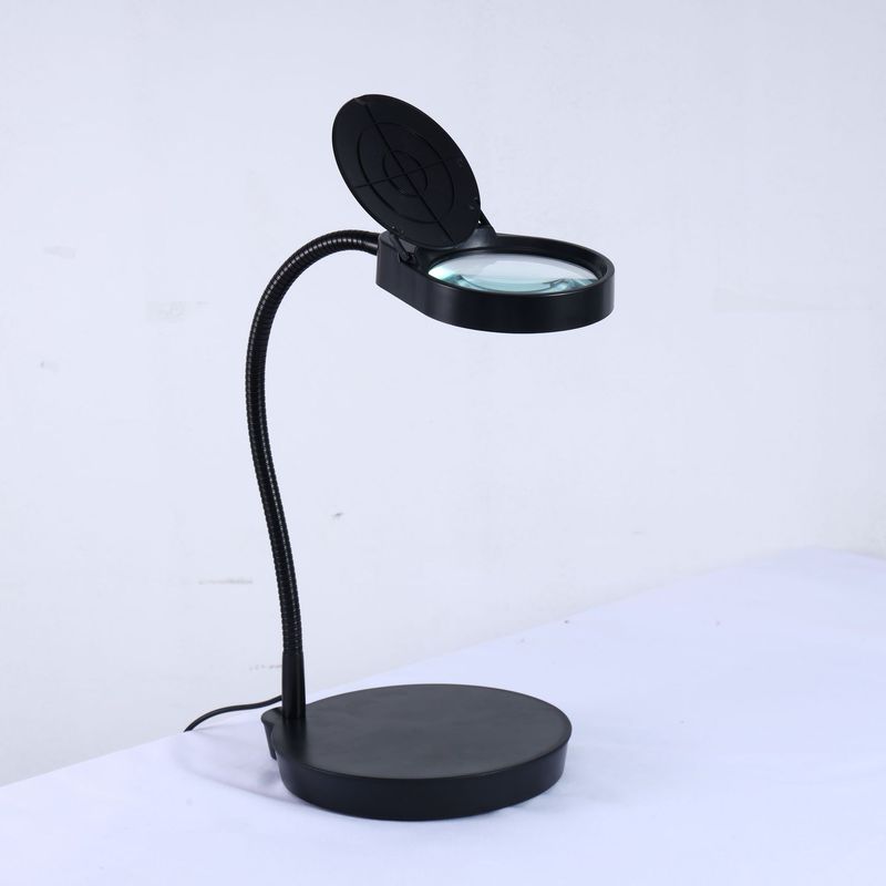 デスクトップ拡大鏡LEDランプ防塵カバー付きPD-4S家庭用老人が携帯電話のメンテナンスを読む|undefined