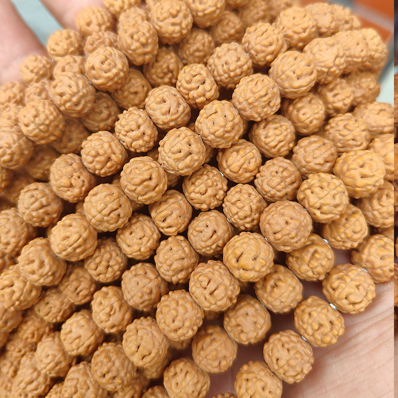Small King Kong Golden Toad Pattern Bodhi 108 Full Meat Short Pile Men's Handstring Toad Pattern Original Seed Men's and Women's Neck