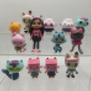 13 Types of Ghibli Figures, Capsule Toys, Car Cake Decorations