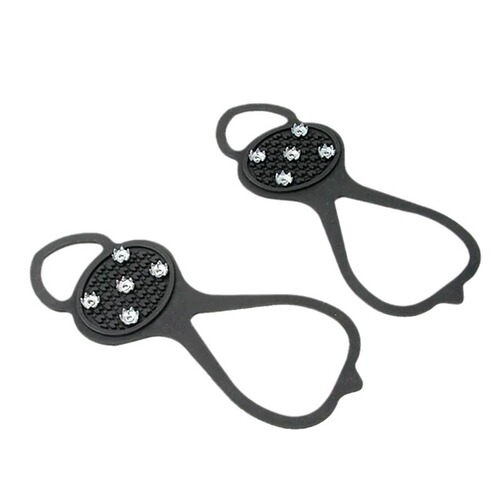 Crampons anti-slip shoe covers outdoor snow claw rock climbing equipment winter snow artifact mountaineering non-slip soles chain foot nails
