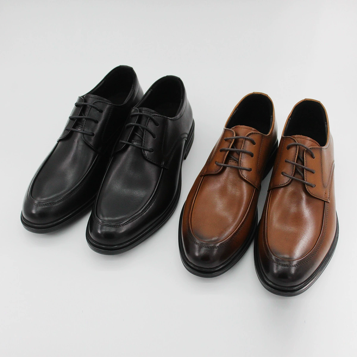 Кожаные туфли мужские из натуральной кожи мужская обувь рабочая одежда универсальная деловая официальная одежда туфли дерби на увеличенной мягкой подошве повседневные свадебные туфли жениха