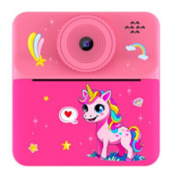 Color Printing Children's Digital Printing Camera Girls Children's Toys Can Take Video and Polaroid Photos Small Camera