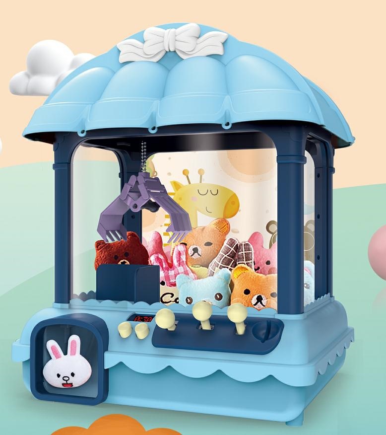 Tiktok mismo estilo muñeca infantil máquina de captura de monedas clip eléctrico muñeca máquina de dulces máquina de juego educativo Chenghai