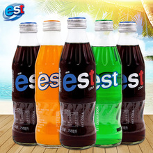 泰國進口EST可樂快樂水蘇打汽水碳酸飲料 250ml*24橙汁廠整箱批發
