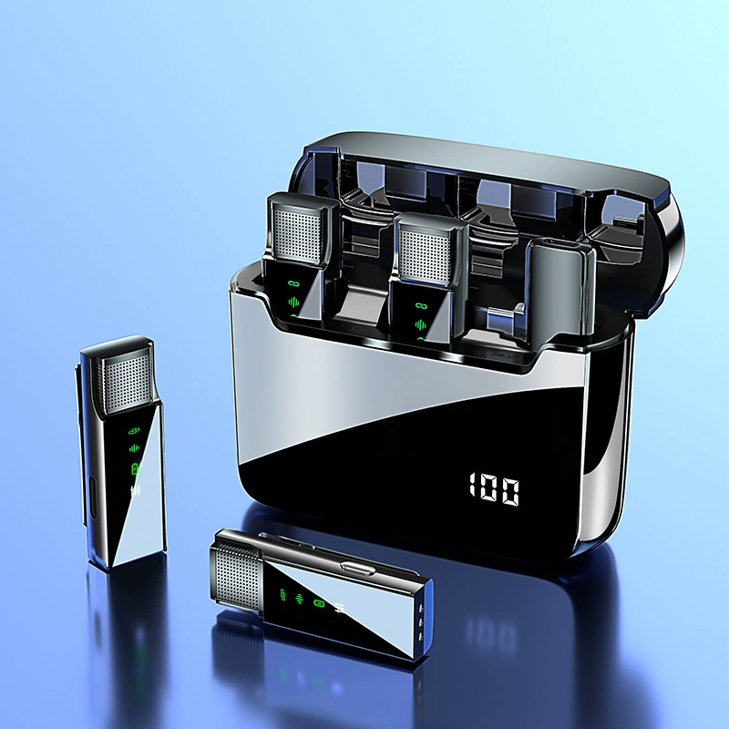 Беспроводной петличный микрофон Shisuo от одного до четырех, уличный мобильный телефон, микрофон для живого звукозаписи, радиошумоподавление