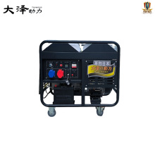 大泽动力20KW柴油发电机开架式 三相电启动 备用电源 TO22000ET-S