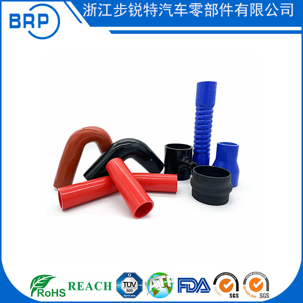工厂直销汽车改装散热硅胶套管硅胶散热器软管耐油异型硅胶管