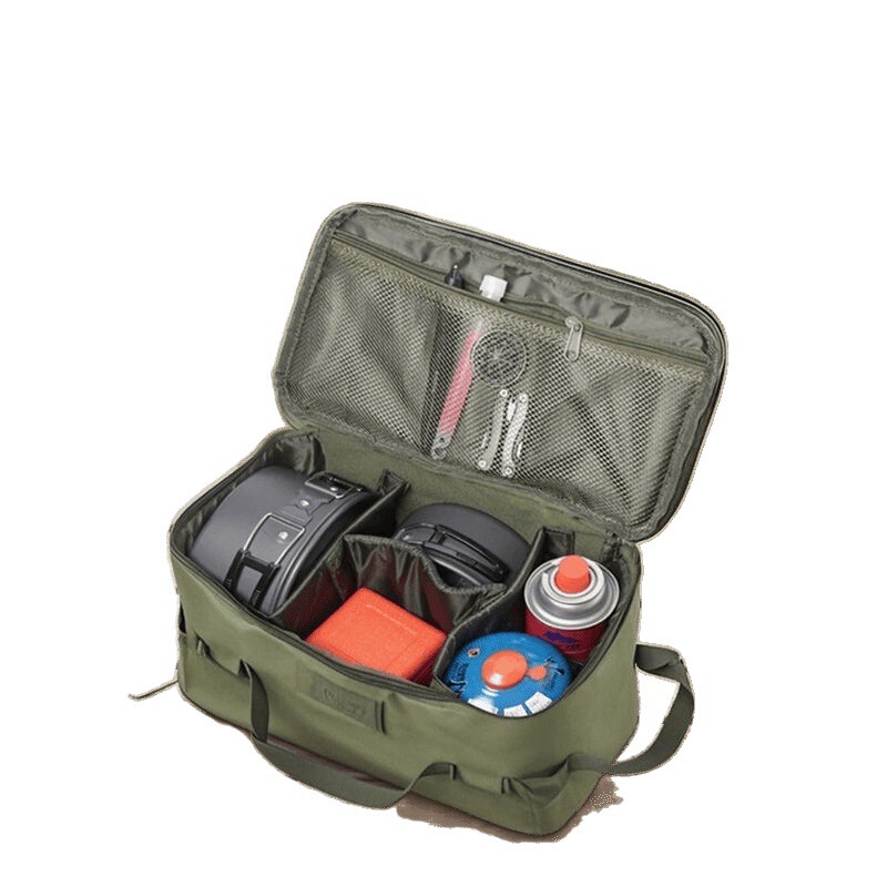 アウトドア収納バッグ、キャンプ、ポータブルピクニック、ピクニック、食器収納、カセットストーブ、アルパインガスタンクストーブ卸売|undefined