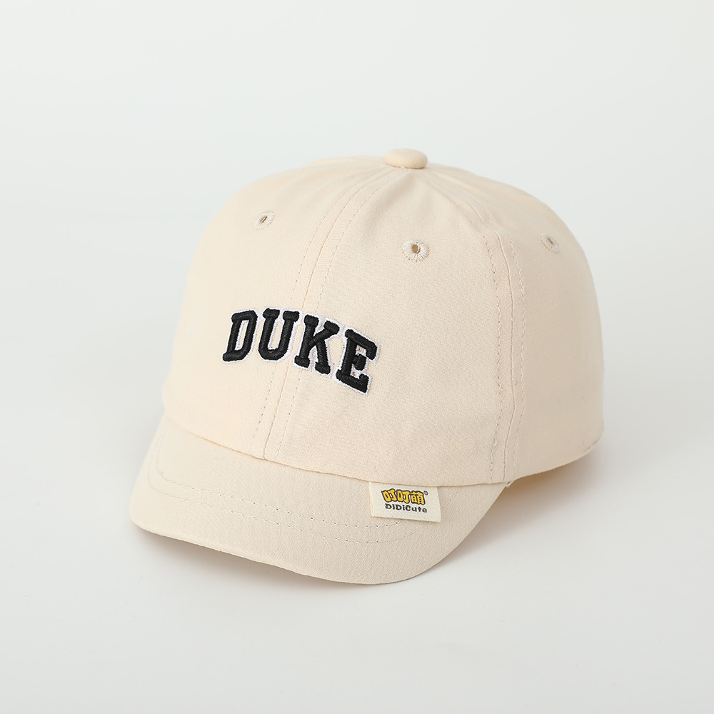 ins sombrero para niños bordado coreano sombrero de béisbol primavera y otoño 2 años de niño sombrero de lengua de pato niñas estilo extranjero moda versátil