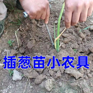 Onion planting artifact special farm tools for onion planting big onion seedling inserting device onion seedling inserting artifact onion fork