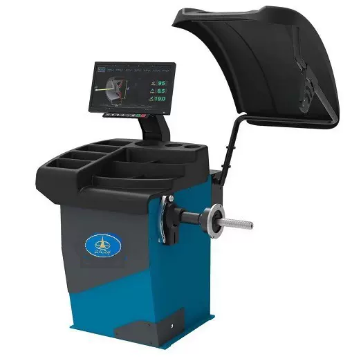 跨境亚马逊出口6-30"电子液晶激光扫描全自动液晶显示轮胎平衡机