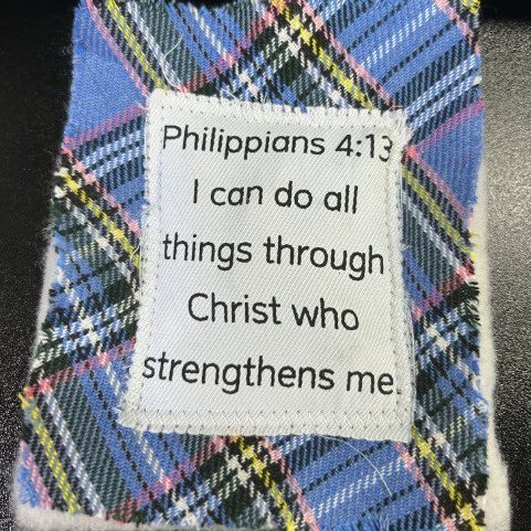 Кросс-борт новое изделие PRAYER QUILT с крестом внутри, вручную шиты цветной стежок