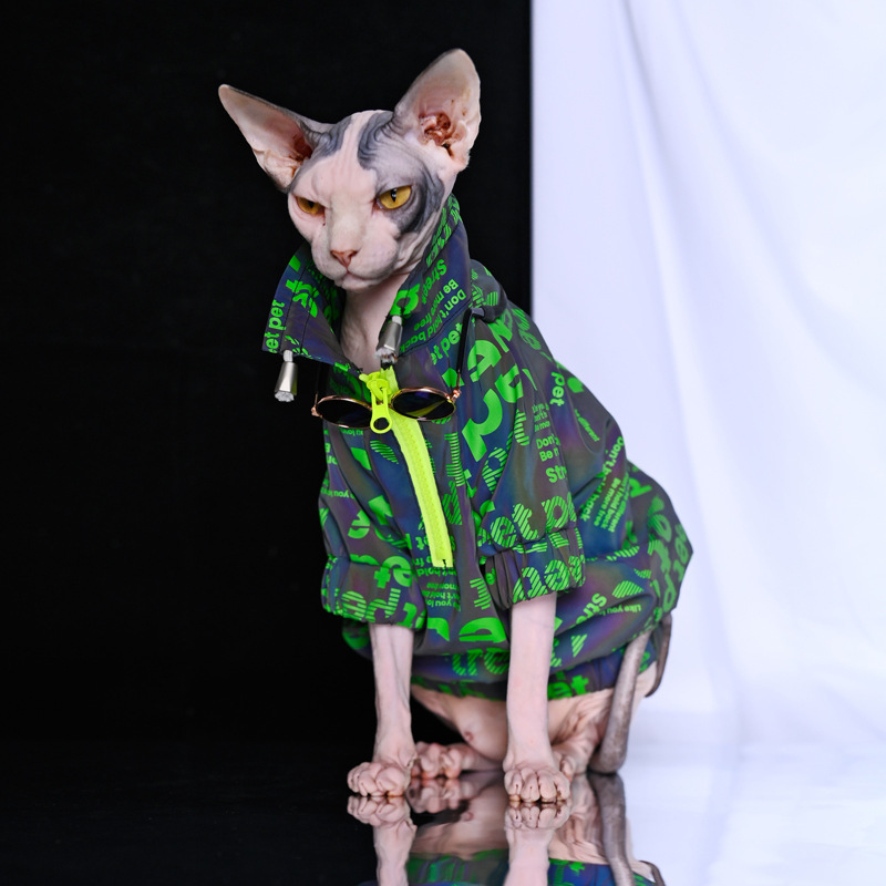 Dog Cat Costume Toy Cat Handsome Cool Sphinx Devon Siamese Jacket Pet Costume Small Dog Dog Cat Costume Toy Cat Handsome Cool Sphinx Devon Siamese Jacket Pet Costume Small Dog