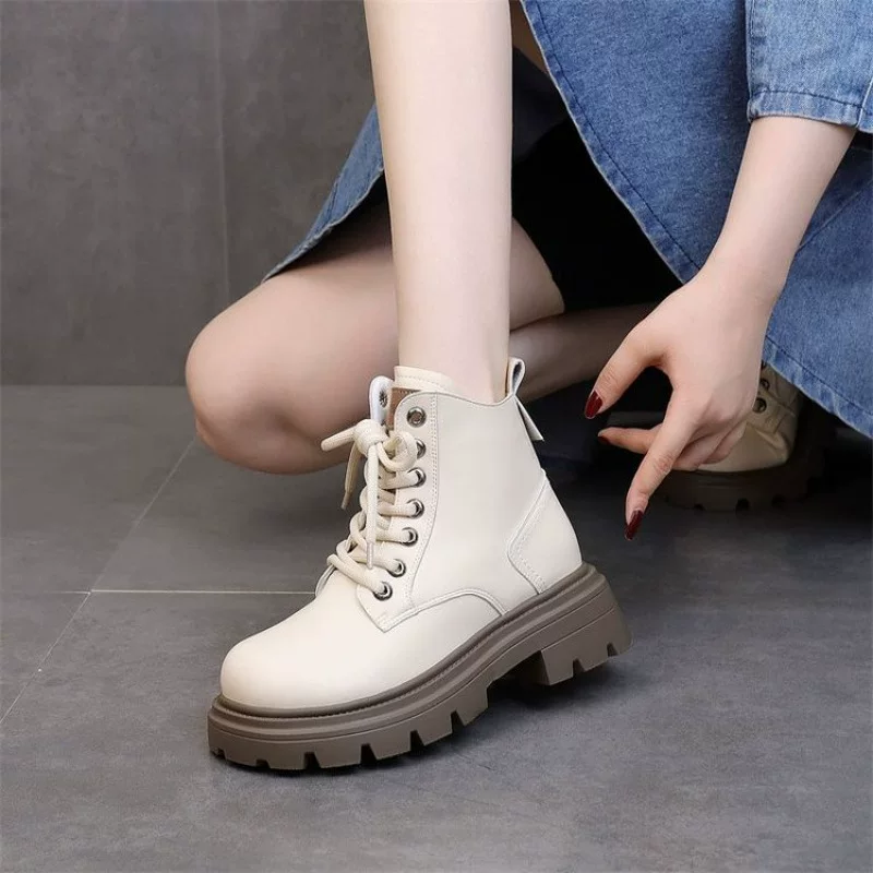 Martens, warm low boots platform, footwear
