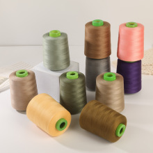 批发40/2涤纶宝塔线工业服装专用高速缝纫机线大卷手工缝衣服细线