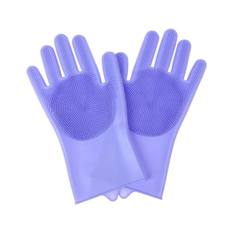 Guantes de baño para mascotas, perro, gato, artefacto de baño, peluche, golden retriever, cepillo de baño, largo, anti-agarre y anti-mordedura