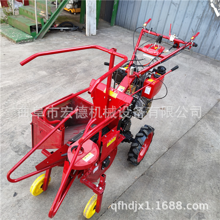 柴油玉米收获机 割玉米收获机 自走式秸秆还田收割机