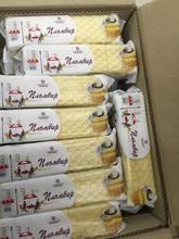 俄罗斯进口新款奶油夹心软威化奶罐威化冰激凌味口感210g