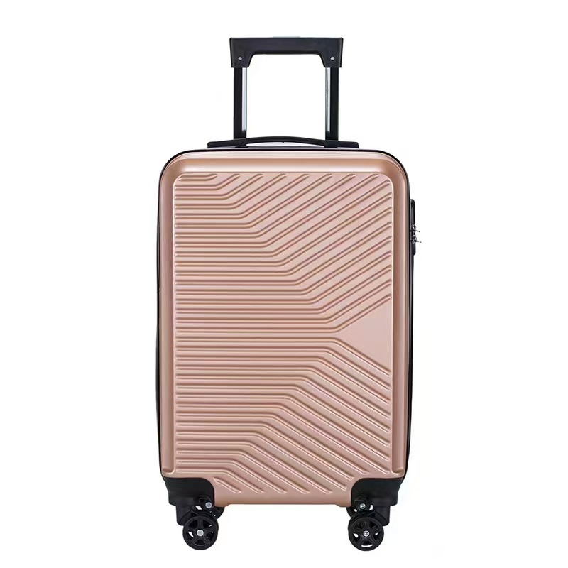 Capacious multicoloured fashionable trend suitcase