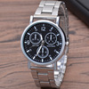 Glossy steel belt, men's watch, quartz swiss watch, Birthday gift, wholesale
