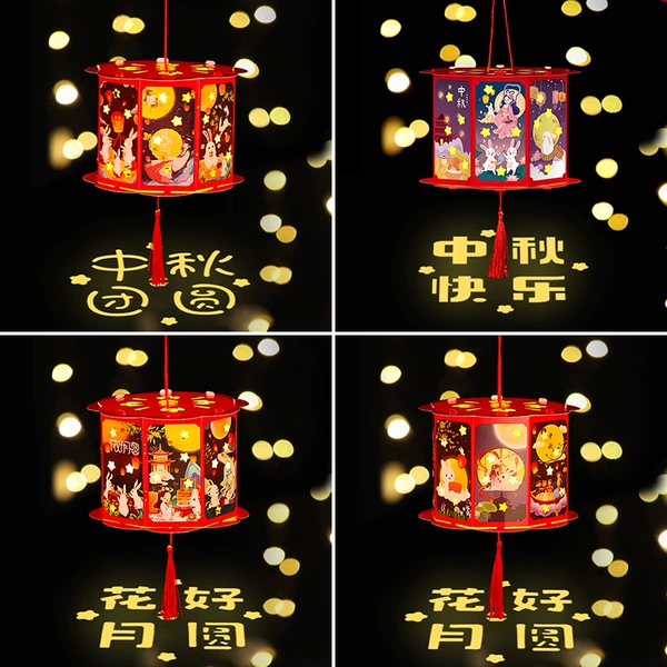 Set, lamp, flashlight, 4 pieces