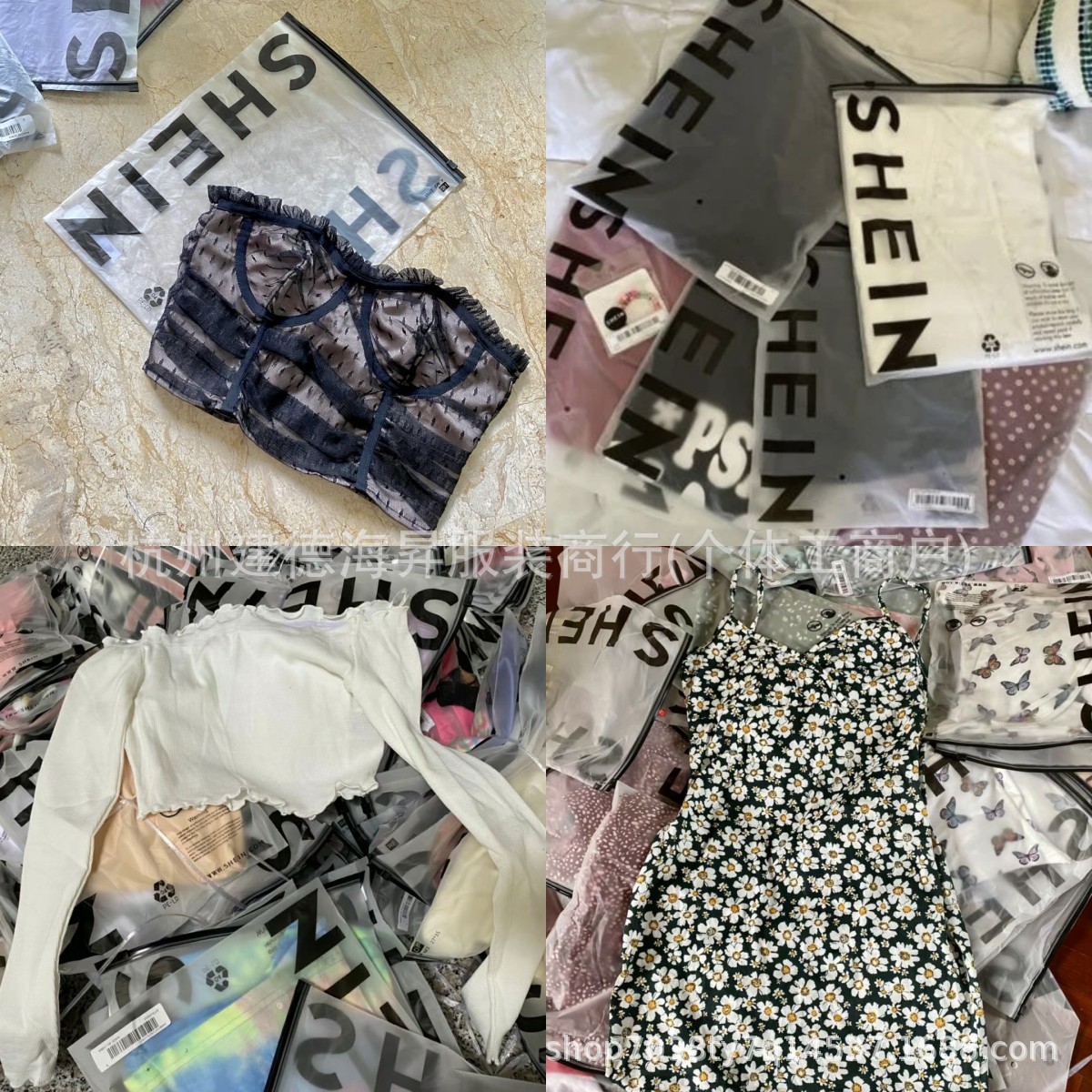 SHEIN Europa y América miscelánea ropa de mujer camisa de verano nuevo vestido Xiyin Amazon suministro transfronterizo al por mayor image 1