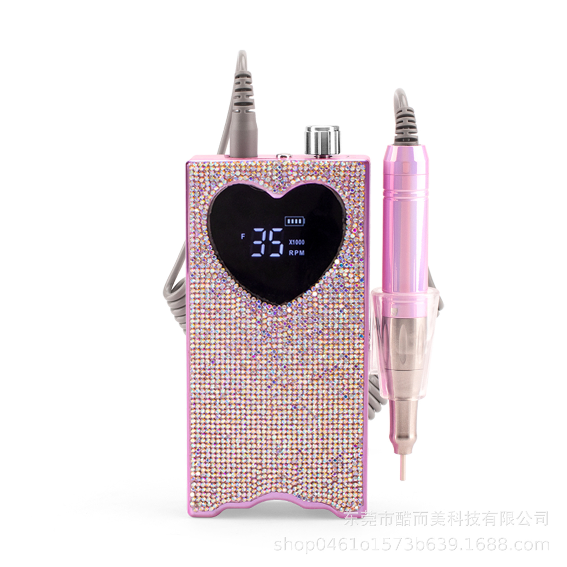 Pequeño Libro Rojo recomienda máquina de pulido de uñas sin escobillas con taladro portátil frente peeling pulido removedor de esmalte de uñas removedor de uñas