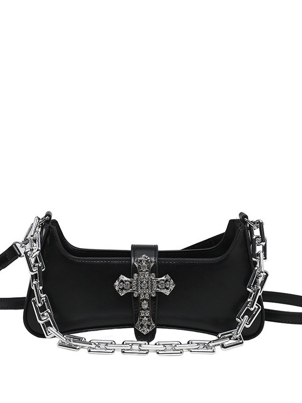 Nuevo cross-border bolso de hombro de cadena dulce y cool, nicho coreano de alta calidad, bolso de estilo extranjero.