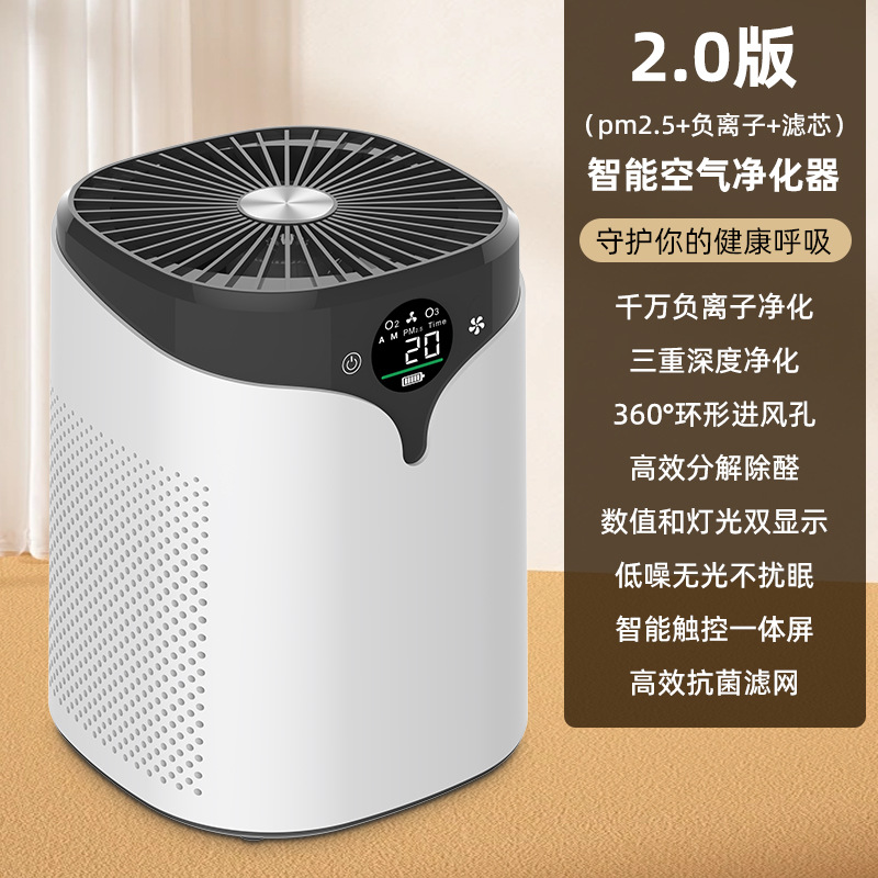 [공기청정기 버전 2.0] 음이온 정화 - 항균 및 포름알데히드 제거