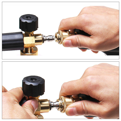 Cross-border Karcher K series car wash water gun household pure copper valve core car wash short gun with nozzle spray gun car wash water gun