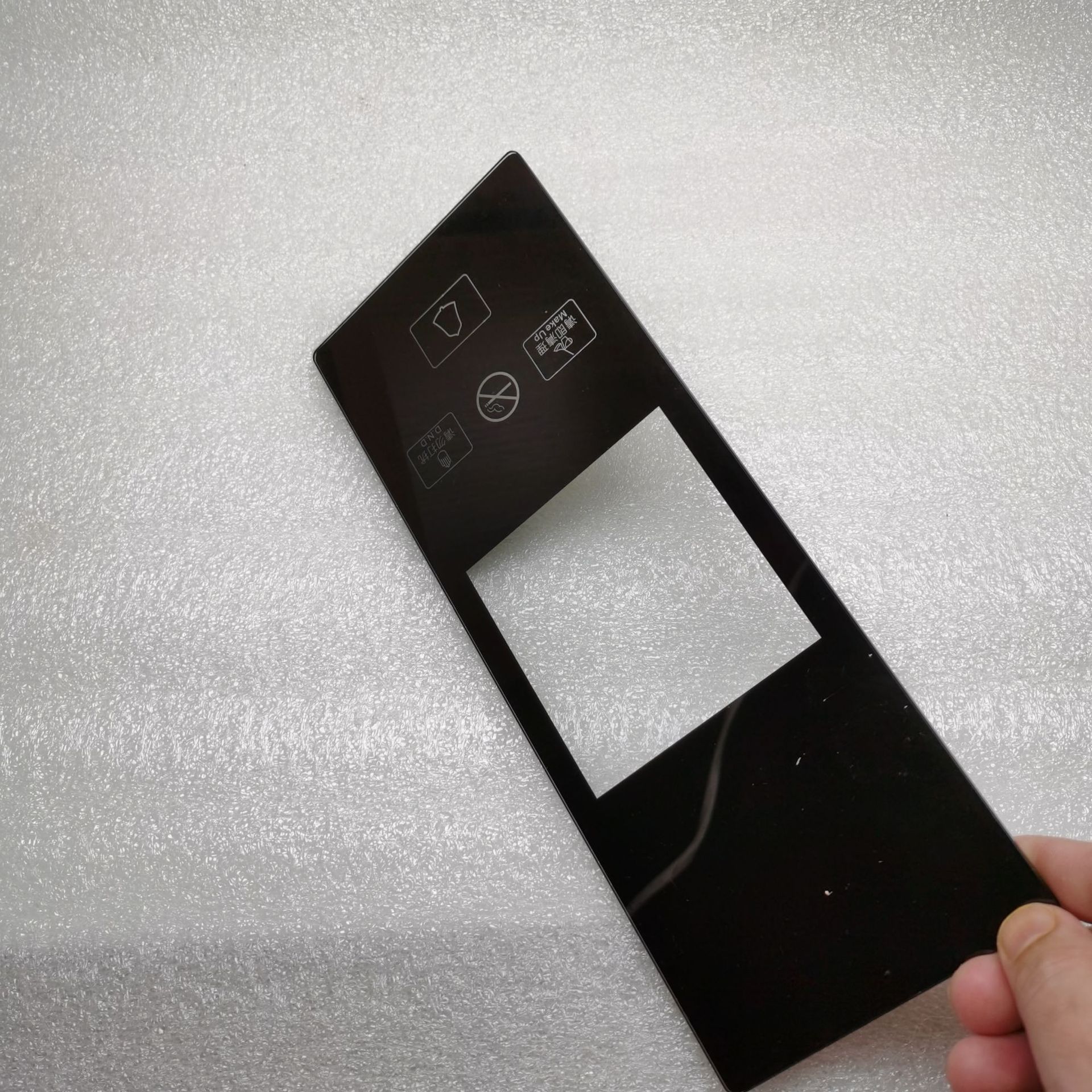 厂家加工开关面板玻璃丝印开关面板玻璃开关面板丝印价格