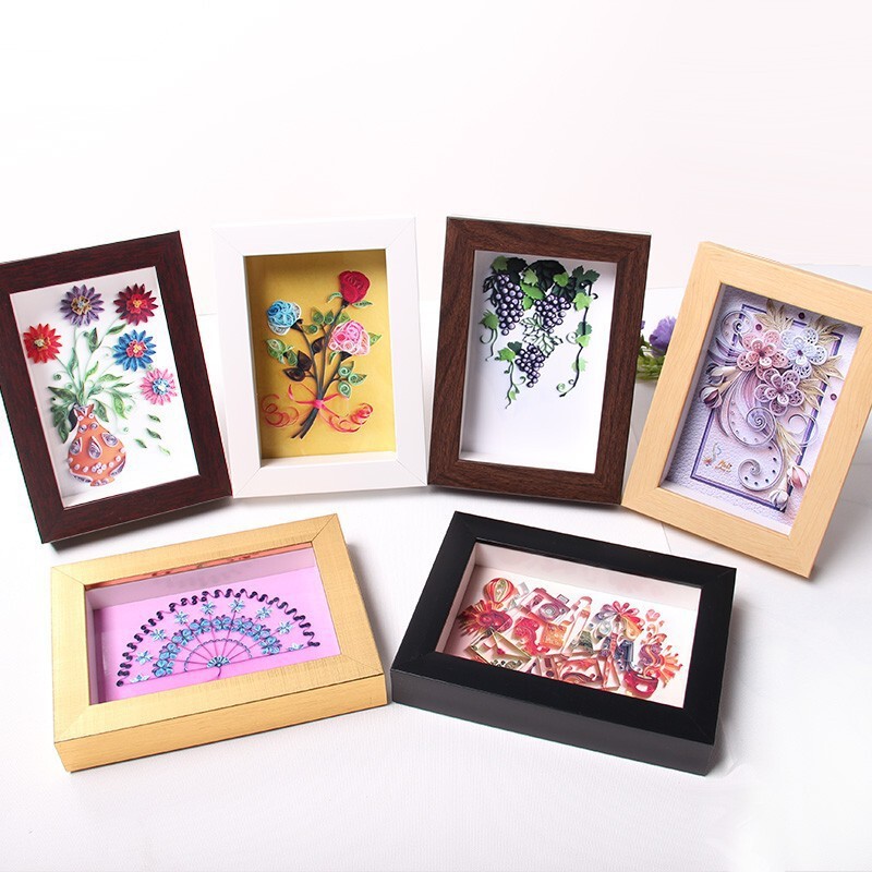 Creative DIY Plastic Photo Frame Set Includes Oil Painting Frame Strips, Poster Decoration Outer Frame, Simple Table Setting, Small Frame Lines