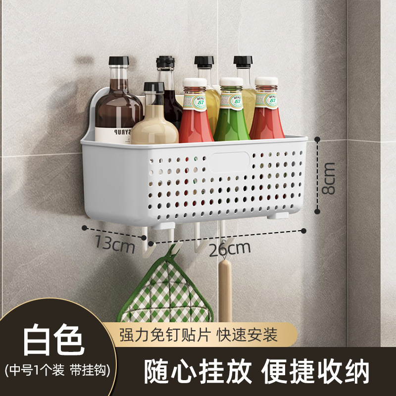 姜蒜收纳盒神器挂墙壁挂式厨房生姜大蒜筐收纳篮调料置物架|undefined