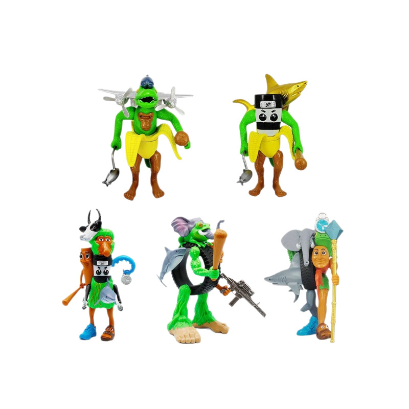 国境を越えて起爆した外国のアメリカ山海経tungtungsahur木の棒人はすべて盲箱の手で飾られている