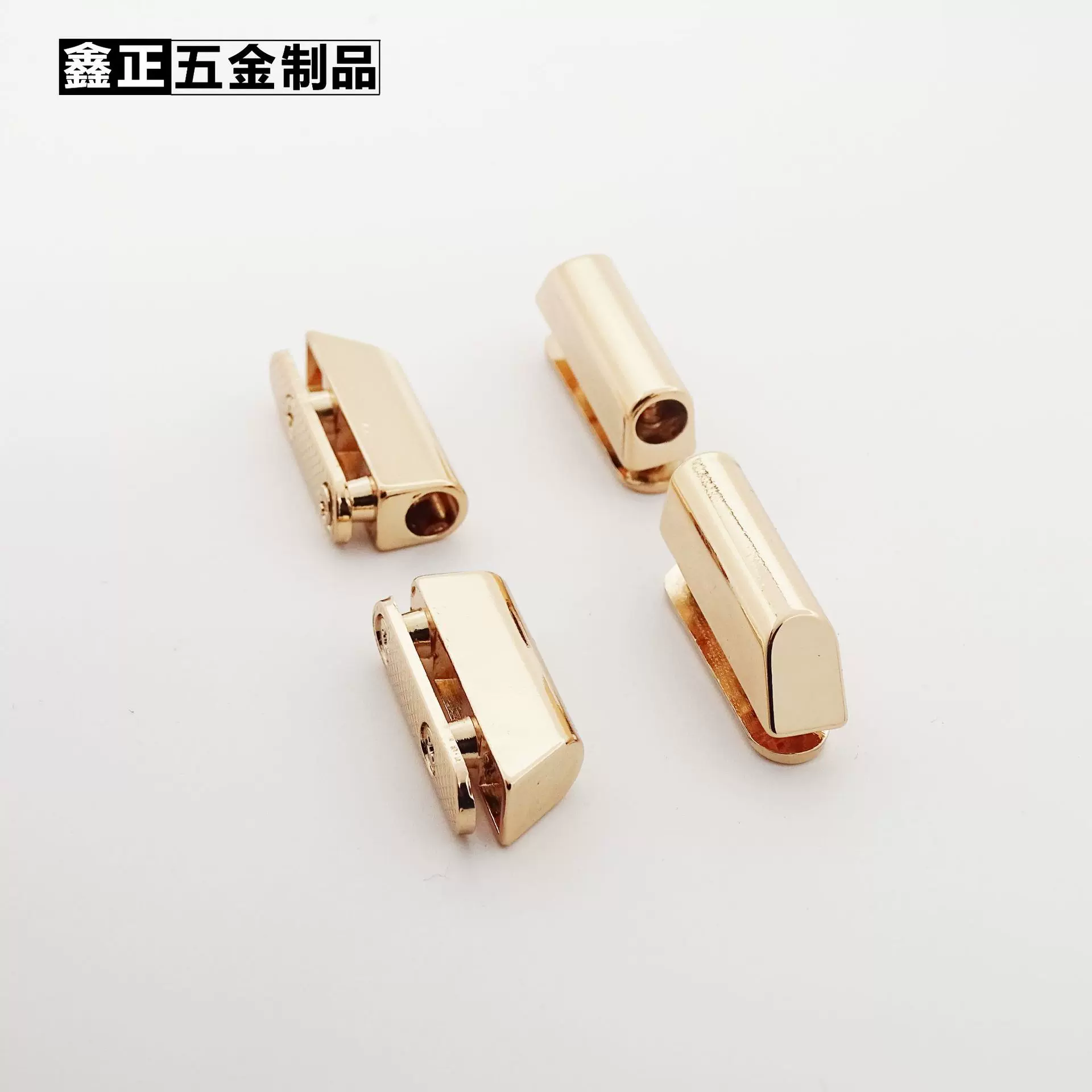 箱包五金配件肩带扣锌合金肩带吊钟扣女包服饰笔筒扣手腕扣配螺丝