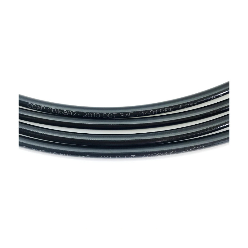 In-Stock Motorcycle Stainless Steel Braided Brake Hose 10mm Double 28-Degree Teflon High-Pressure Disc Brake