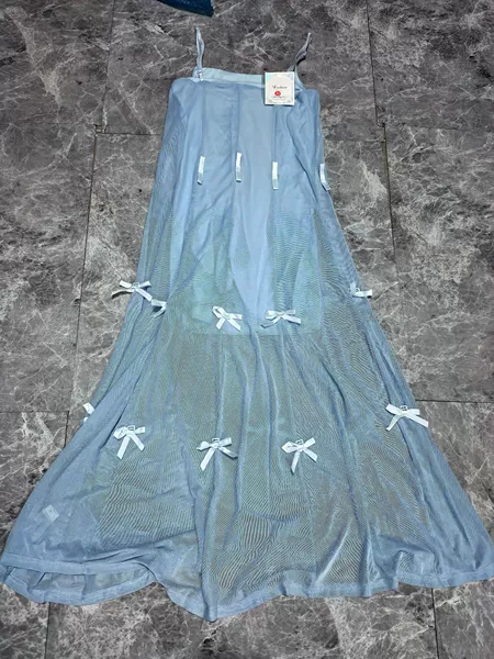 Blue dress three wear