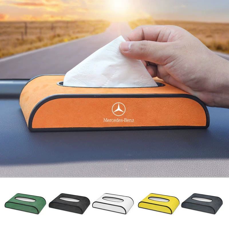Mercedes-Benz автомобильная коробка для салфеток E300L/C260L/GLC/A-Class GLE Автомобильная подвесная коробка для салфеток автомобильные принадлежности