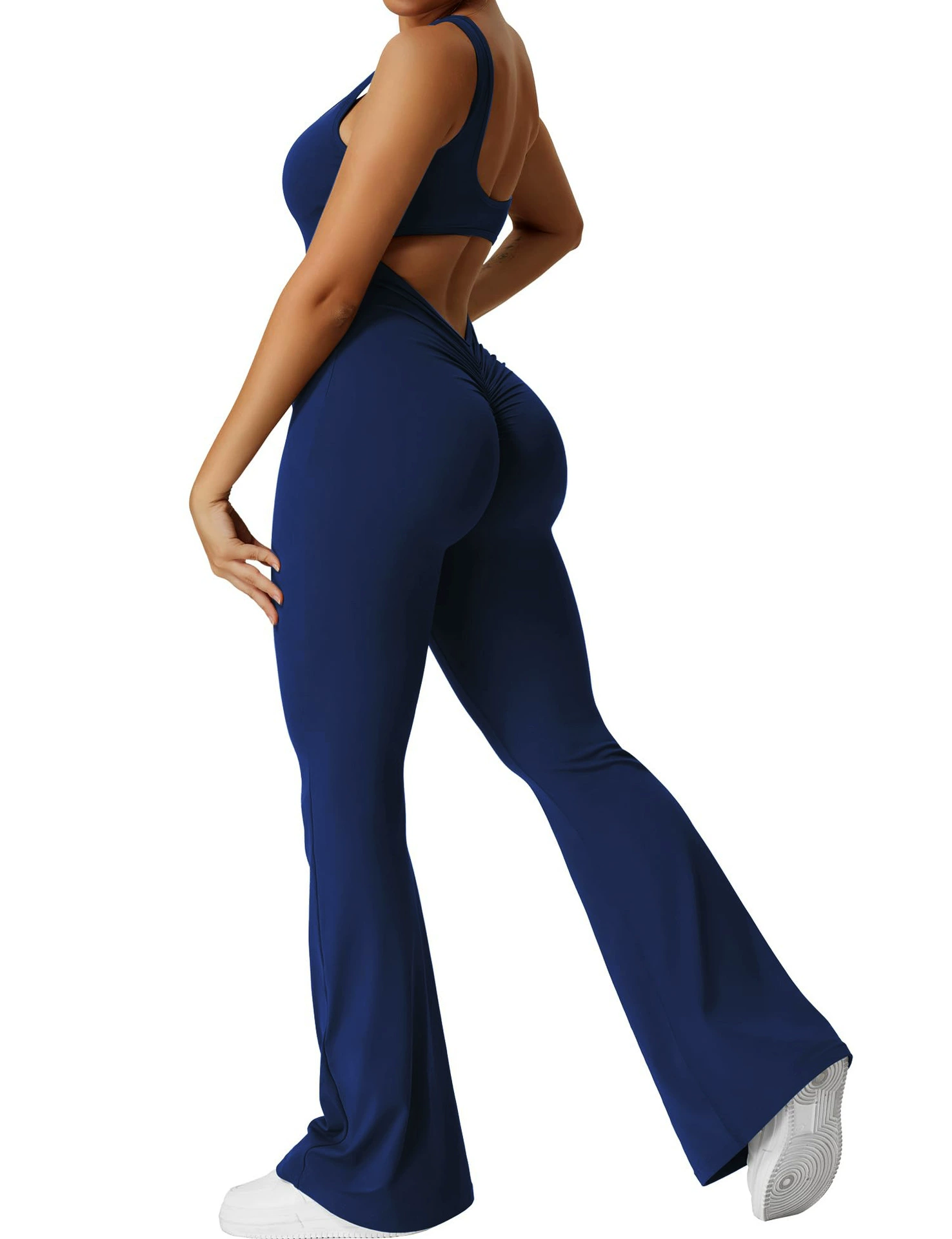 Летний костюм для похудения бедер, женский бодипсвит Slim-fit, европейский стиль, ruched back