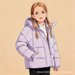 Пуховик утеплённый для экстремального холода короткий