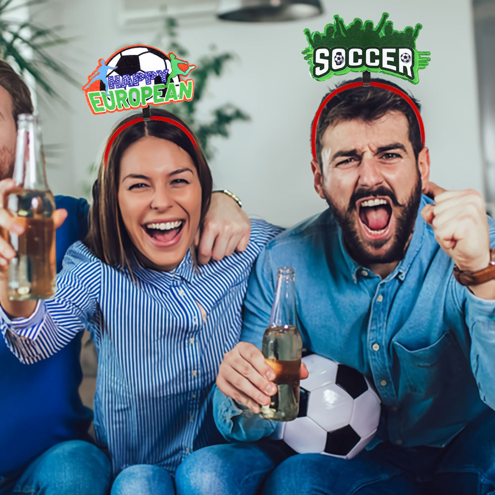 Copa del Mundo de Estados Unidos Copa de Canadá Fútbol fanáticos de decoración de cabello bandas de pelo accesorios de fotos porristas