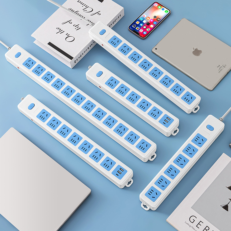 No wire socket official socket 16A engineering multi-hole plug-in board protects industrial plug-in and strip wireless self-wiring