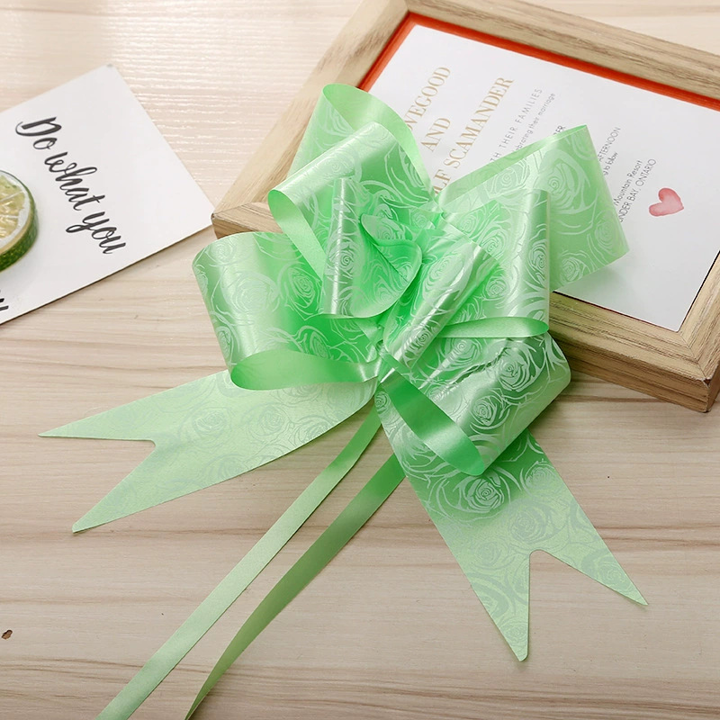 49 nudo de encaje suministros de boda bowknot cinta caja de regalo de boda embalaje coche de boda decoración manija de la puerta al por mayor