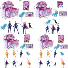 跨境新品猎魔女团老虎明星手办 韩国明星周边公仔模型盲盒带小卡