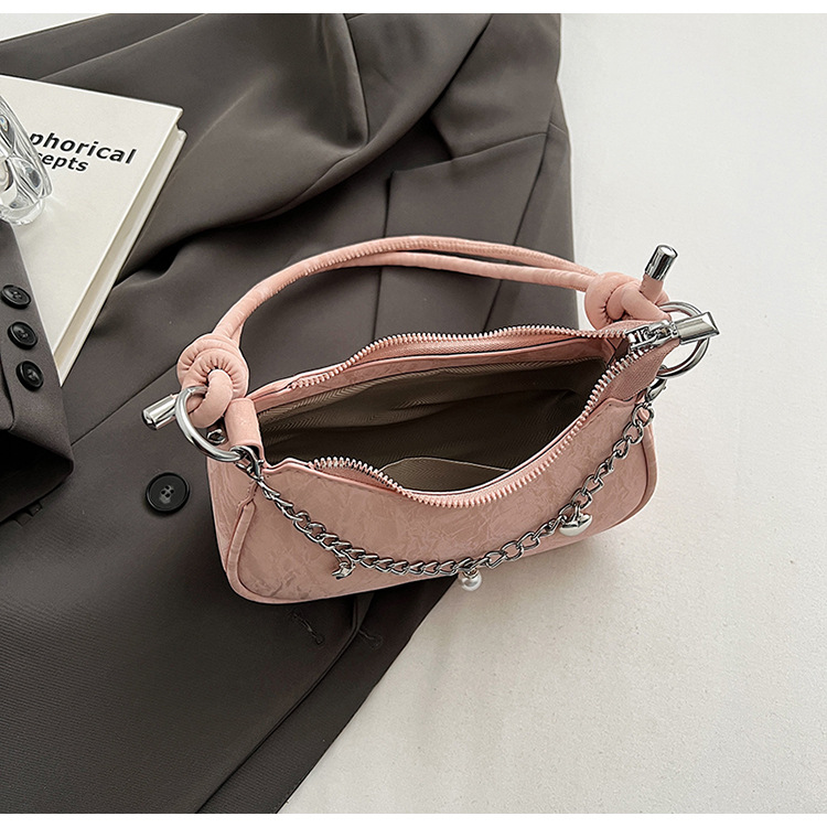 A stylish and stylish small handbag for ladies in 2025, a versatile and fashionable crossbody bag, a niche single-shoulder underarm bag for summer undefined
