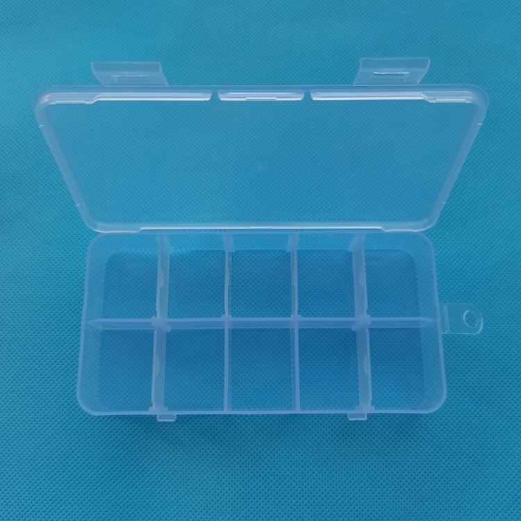 Insert-type Lure Five-compartment Accessories, Storage Transparent Accessory Artificial Bait Fishing Gear Box,_voghion.com